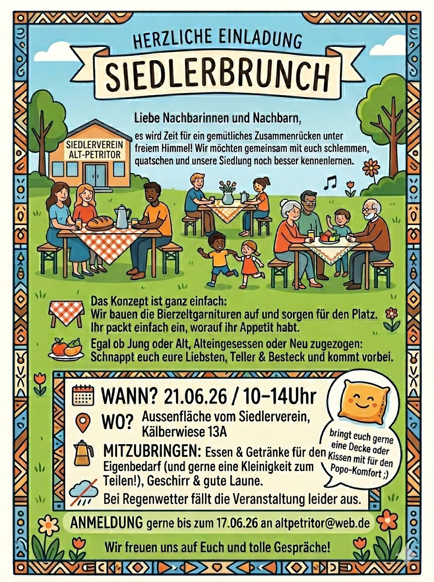 Siedlerbrunch 
